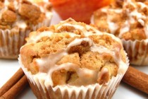 Almás joghurtos muffin