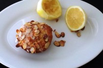 Citromos mandulás muffin