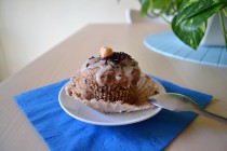 Diós-Csokoládés-Kólás Muffin