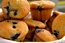 Grand Marnier áfonya muffin