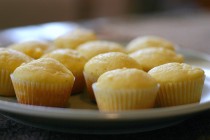 Kukoricalisztes muffin