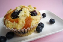 Mandarinos vörös áfonyás muffin