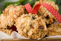 Meggyes mandulás muffin