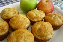 Tönkölyös-almás muffin