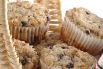 Zabpelyhes-mazsolás muffin
